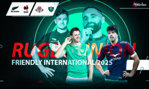 This image features the players from the teams that compete in the upcoming Rugby Union’s Friendly International matches.