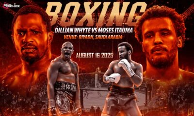 Esports World Cup Fight Week Fight between Moses Itauma vs Dillian White.
