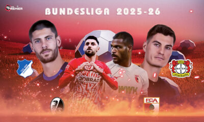 This image represents the key players of Freiburg vs Augsburg and Leverkusen vs Hoffenheim.
