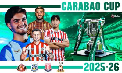 This image represents the Carabao Cup 2025-26 season, with second-round whispers of competing top-tier performances