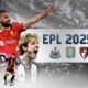 This poster shows football clubs set to play in EPL 2025-26 Matchday 1 fixtures