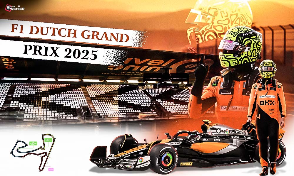 This image denotes that the Formula One motorsport event will occur on August 31, 2025, at Circuit Zandvoort.