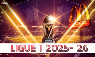 The image denotes that French football opens up the Ligue 1 2025-26 season with elite clubs competing ahead.