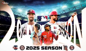 Image shows the vital players of Phillies, Nationals, Tigers and Twins.