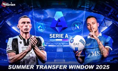 This image shows Italian football, specifically the top players of Serie A clubs who reached this league in the Summer Transfer Window 2025.