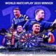 This post denotes Darts World's recent World Matchplay 2025 winner, Luke Littler, who is just 18 years old, taking a trophy.