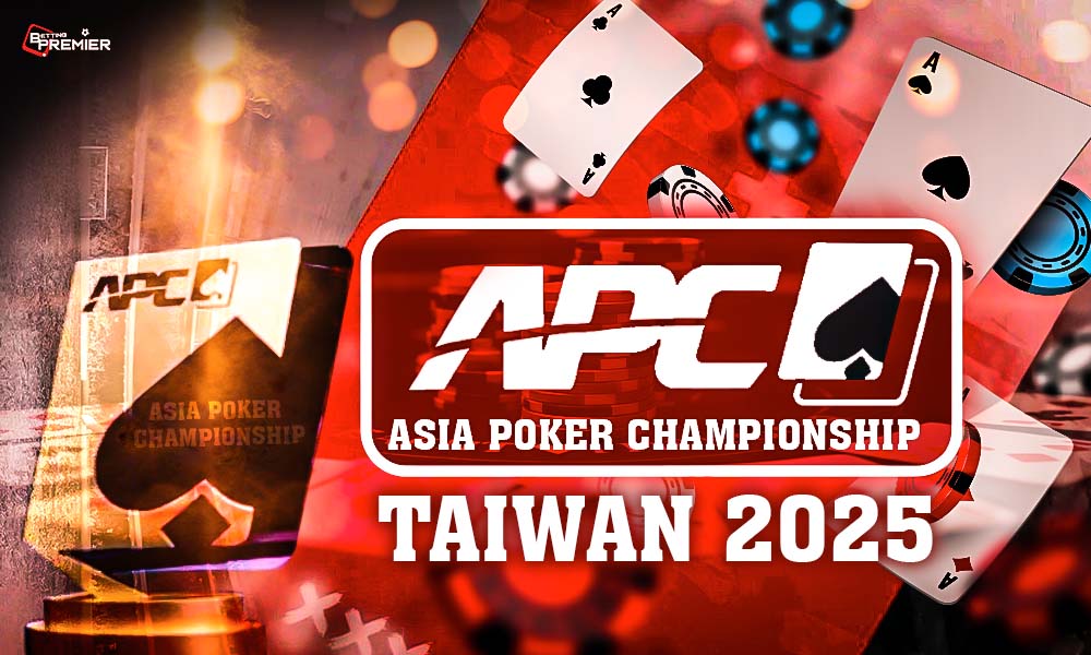 This poster indicates that the elite Taipei poker world event, APC Taiwan 2025, will be held from September 3 to 8, 2025.