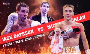 Image represents the fighters Michael Conlan and Jack Bateson