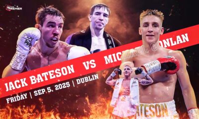 Image represents the fighters Michael Conlan and Jack Bateson