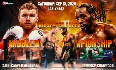 Image represents the fighters Saul Alvarez vs Terence Crawford
