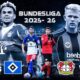 This poster shows German football players on the occasion of the upcoming Bundesliga matchday 3.