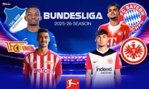 Image shows the key players of Hoffenheim vs Bayern and Eintracht Frankfurt vs Union Berlin