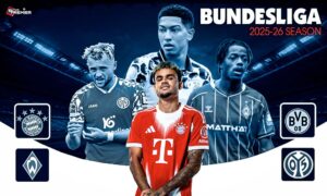 Image shows the key players of Bayern vs Werder and Dortmund vs Mainz
