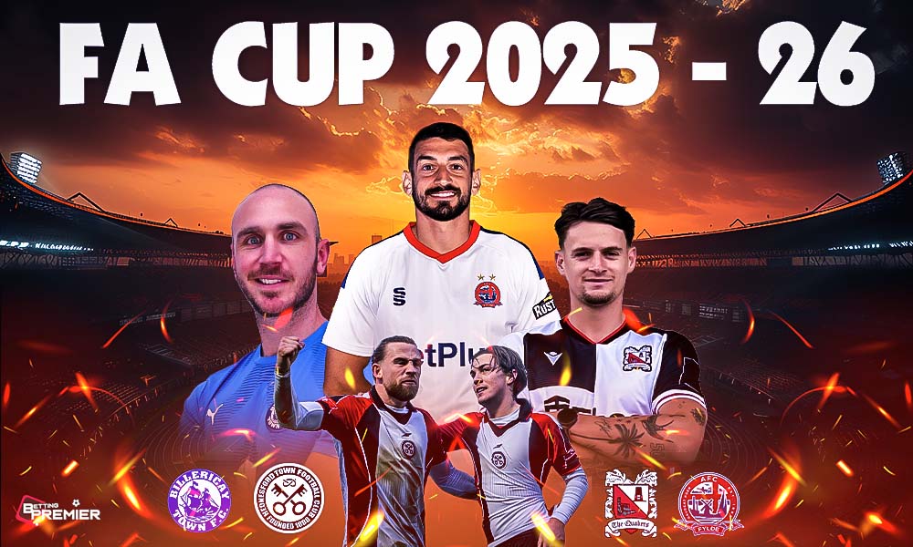 This image represents the FA Cup this week, which continues with the third qualifying round. Elite clubs are competing in the football world.