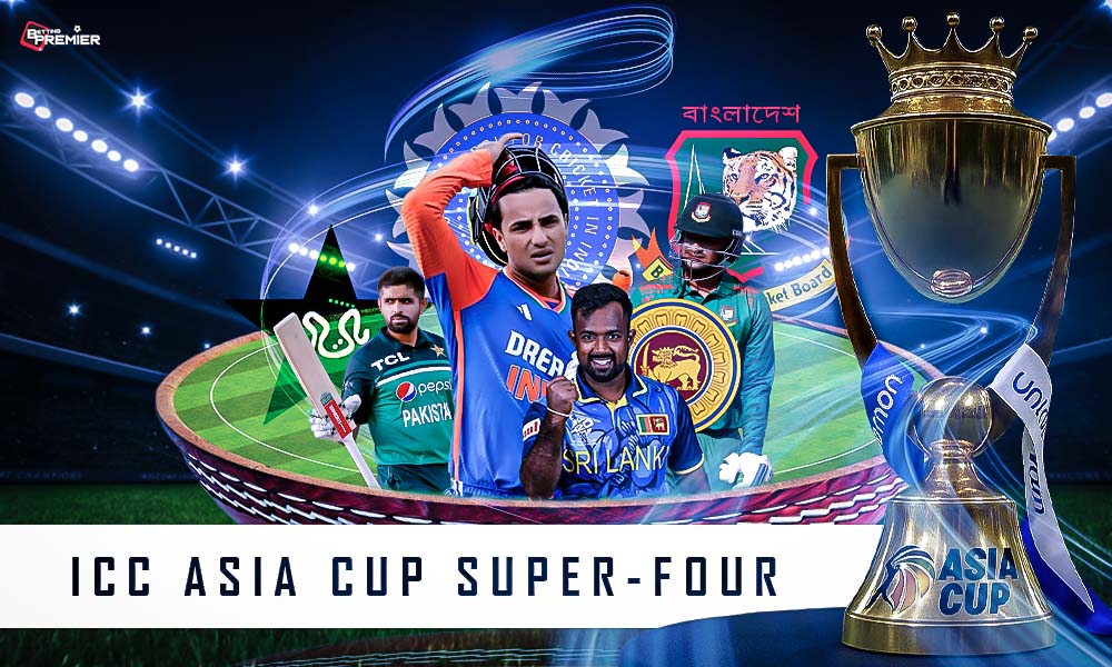 Poster showing the key players in the match India vs Sri Lanka Pakistan vs Bangladesh