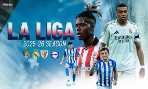 image shows the key players of Real Sociedad vs Real Madrid and Athletic Club vs Alaves.