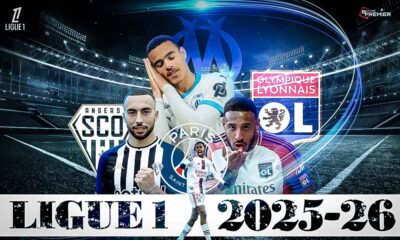 This image will be a running Ligue 1 2025-26 season on upcoming matchday 5 head-to-head encounters between the top two teams.