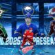 This poster shows NHL teams representing the upcoming NHL Preseason
