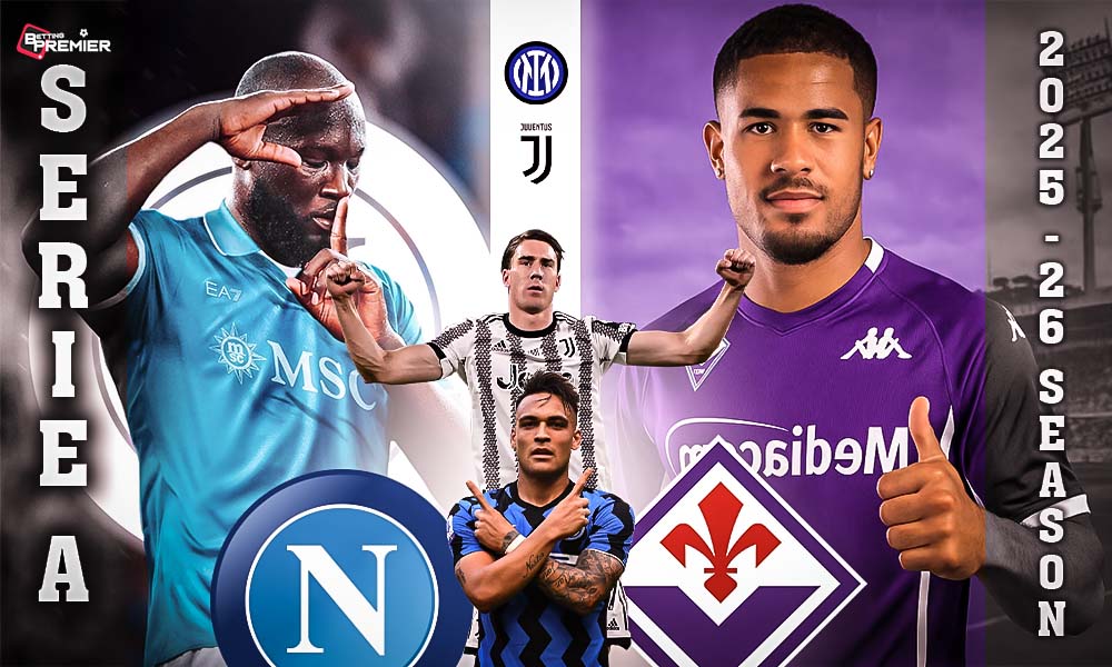 image represents the vital players of the game, Napoli vs Fiorentina and Juventus vs Inter.