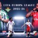 Image represents the key players in Utrecht vs Lyon and Real Betis vs Nottm Forest
