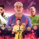 image shows the key players of Barcelona vs Girona and Villarreal vs Real Betis