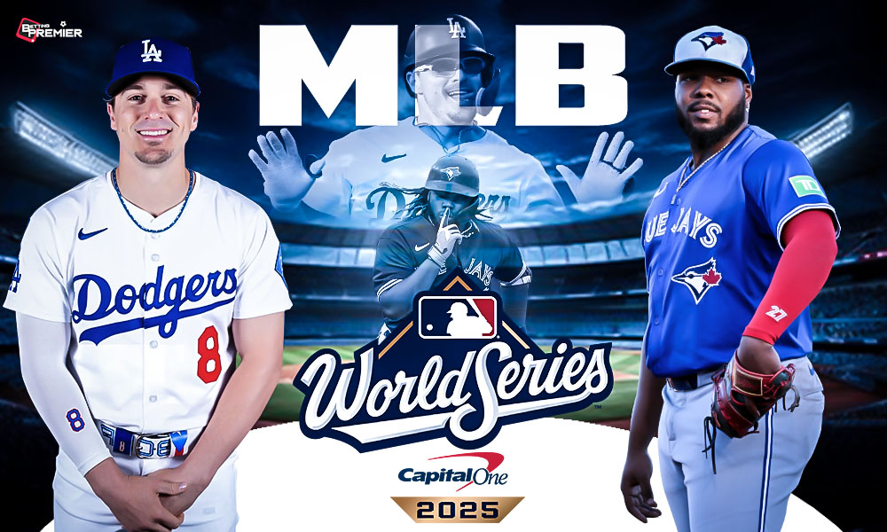 This image represents the final MLB World Series 2025 game between the Blue Jays and the Los Angeles Dodgers.