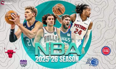 This image denotes the twists and turns of the NBA Cup, which will open up on October 31, 2025, with their basketball fans.