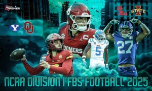 Image shows the NCAA Division I FBS football key players.