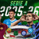 The image represents the Serie A 2025-26 season, in which the top two elite clubs in football will compete on matchday 8.