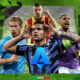 This poster shows Italian football players representing the upcoming Serie A 2025-26 season, Matchday 9 event.