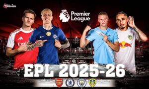 The pictures depict the 2025-26 English Premier League season, with top-tier clubs taking the field amid stirring emotions, just as fans dos.