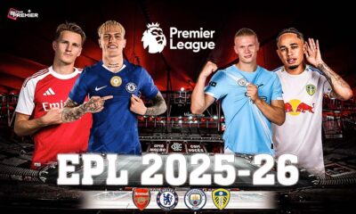 The pictures depict the 2025-26 English Premier League season, with top-tier clubs taking the field amid stirring emotions, just as fans dos.