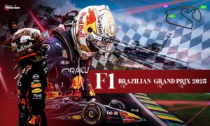 This poster represents the upcoming Sao Paulo Grand Prix 2025, which will be an unforgettable wonder in Formula One history.