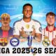 This image shows La Liga teams and posters for the upcoming Matchday 14.