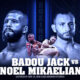 The Image represents the rematch between Badou Jack and Noel Mikaelian for the upcoming fight.