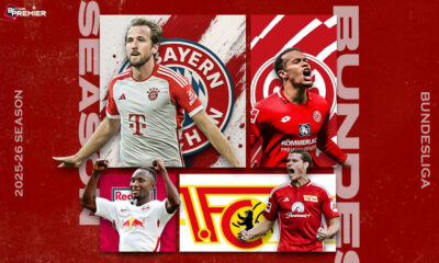 The Image represents the key players in Bayern vs Mainz and Union Berlin vs RB Leipzig