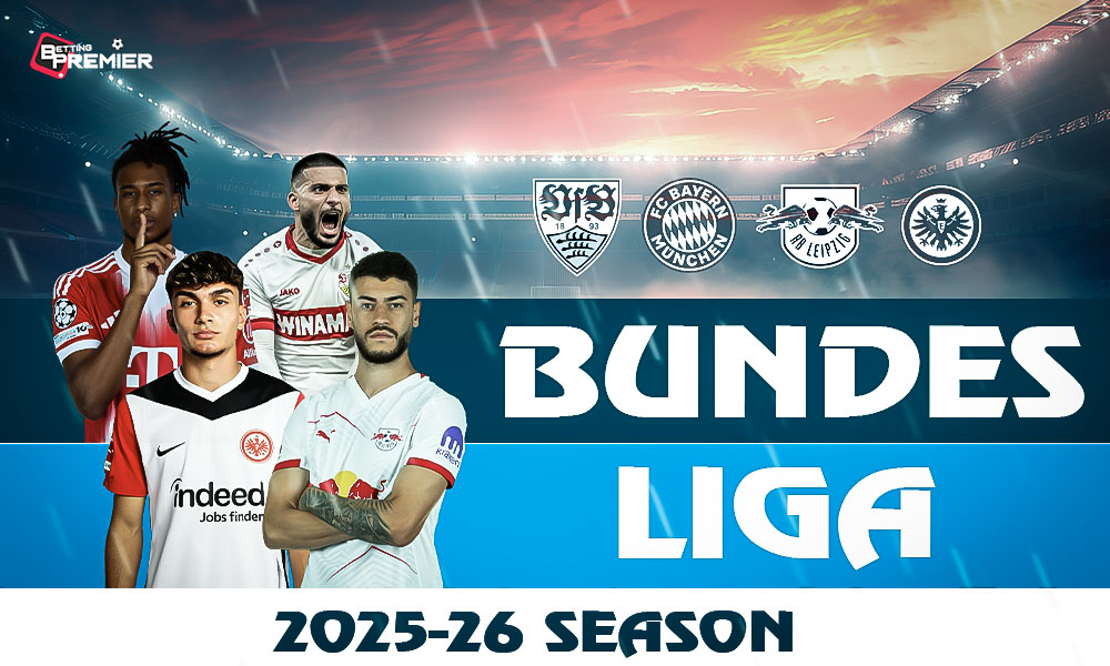 This image represents the key players of VfB Stuttgart vs Bayern and RB Leipzig vs Eintracht Frankfurt