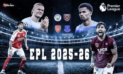 The pictures represent a football world that has a remarkable performance in the EPL league with the top two clubs.