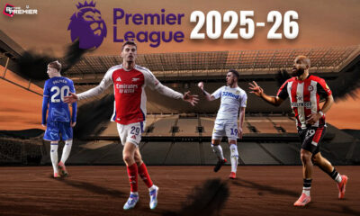 This poster depicts a football world with an elite EPL tournament held on matchday 14, featuring top-tier clubs.