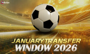 This image represents the January 2026 transfer window reopening for the global football players' auction.
