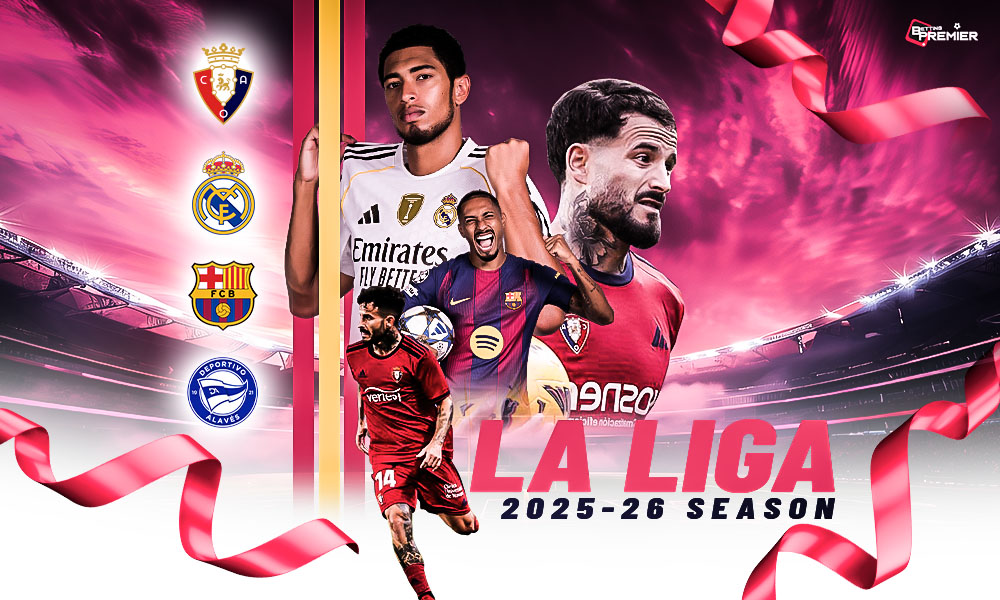 This poster shows La Liga football teams to represent the upcoming Matchday 16.