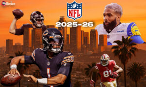 This poster shows teams representing the upcoming NFL Week 17 games.