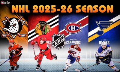 This image shows the ice hockey world, with a wonderful NHL 2025-26 season tournament underway and freezing fans.