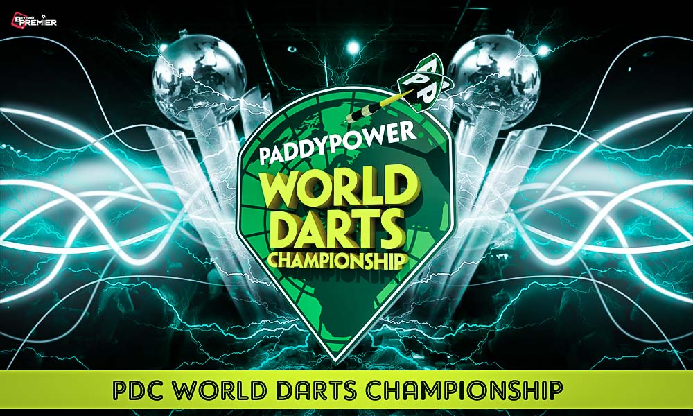 The pictures depict the upcoming PDC World Darts Championship 2026, which opens on December 11, 2025, and starts!
