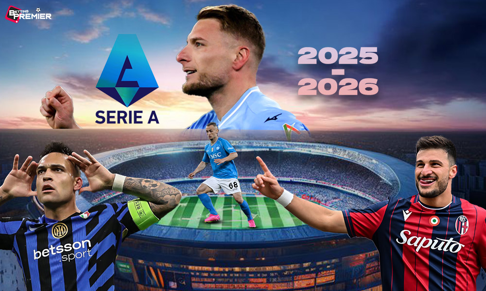 This poster shows football teams representing the upcoming Serie A Matchday 18 clashes