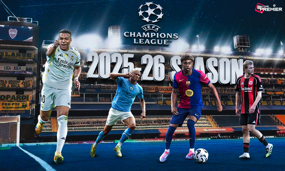 This poster represents the upcoming UCL Matchday 6 games.