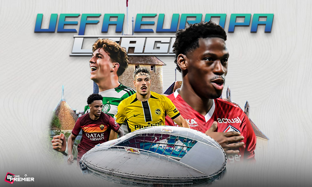 This poster shows football teams representing the upcoming UEFA Europa League Matchday 6.