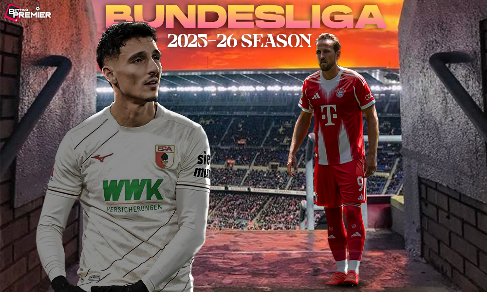 This image shows Bayern vs Augsburg facing off for the upcoming Bundesliga game.