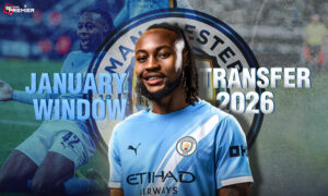 This image represents a top player shifting from club to club in the January Transfer Window 2026.