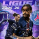 This picture depicts an elite Ligue 1 competition, with the top two teams set to face off in the upcoming matchday.